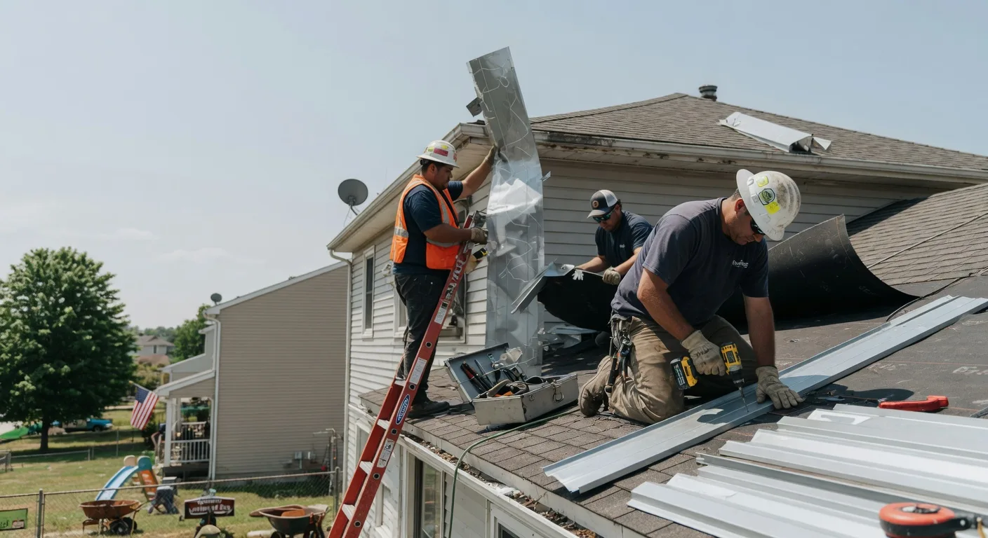 Metal Roofing Installation in Battiest, OK near me